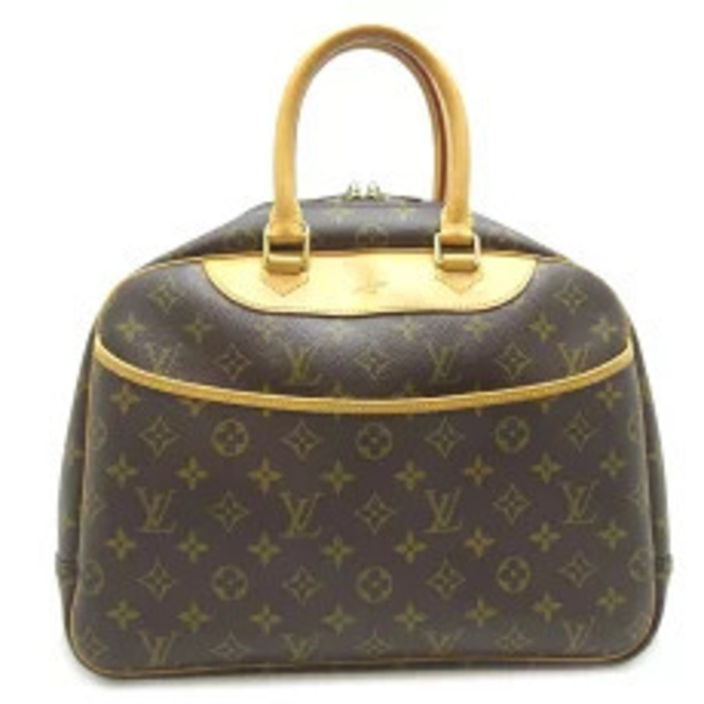 Louis Vuitton Deauville Boston Bag Monogram Brown